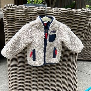 Patagonia Baby Retro-X Fleece Jacket 3-6 months jacket
